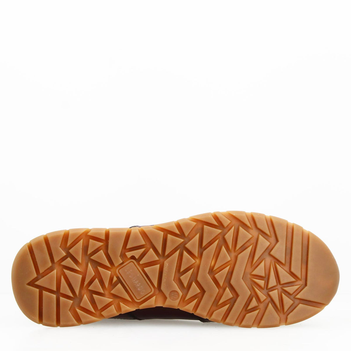 Sneaker artigianale Piave da uomo in pelle bordeaux - LeonardoShoes