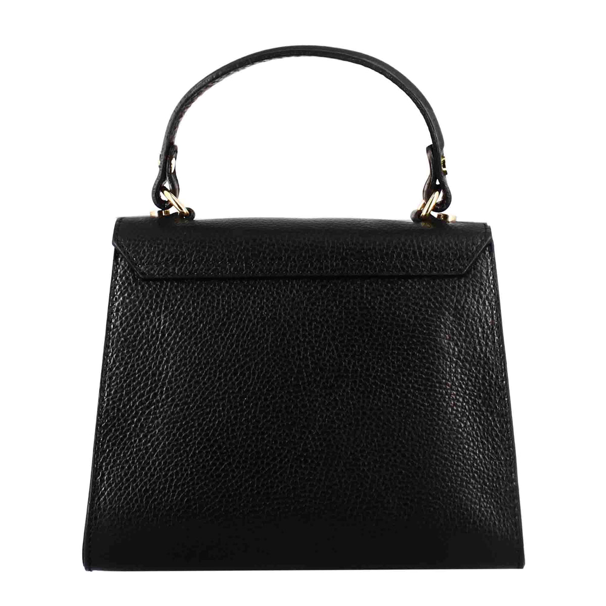 Borsa a mano Lady K da donna in pelle colore nero - LeonardoShoes