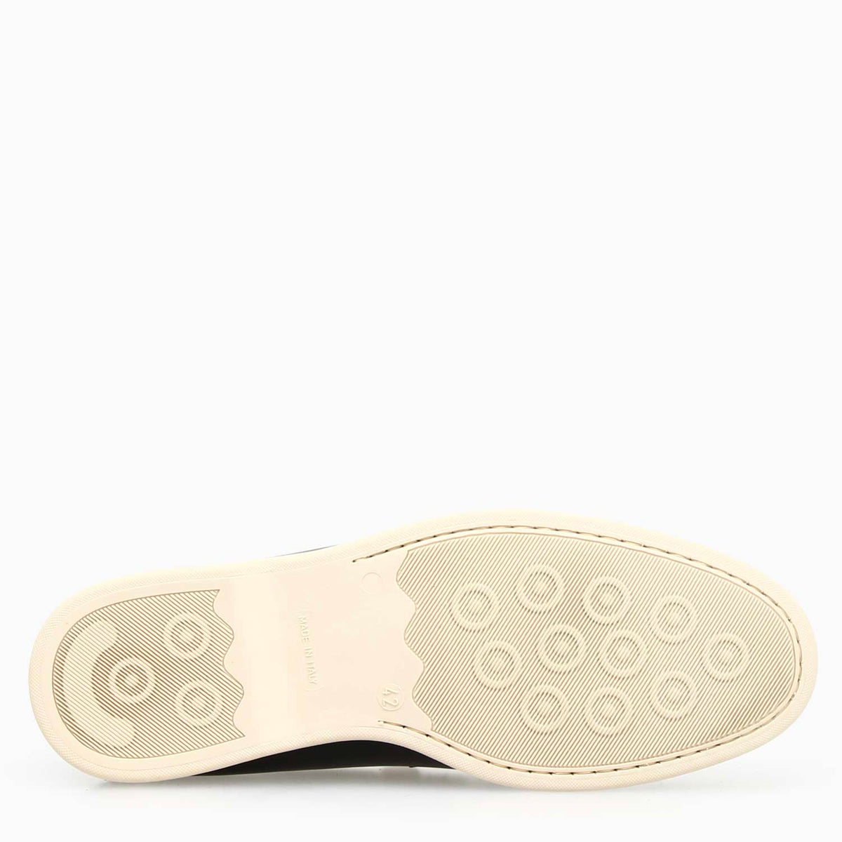 Mocassino Elite da uomo in pelle blu - LeonardoShoes