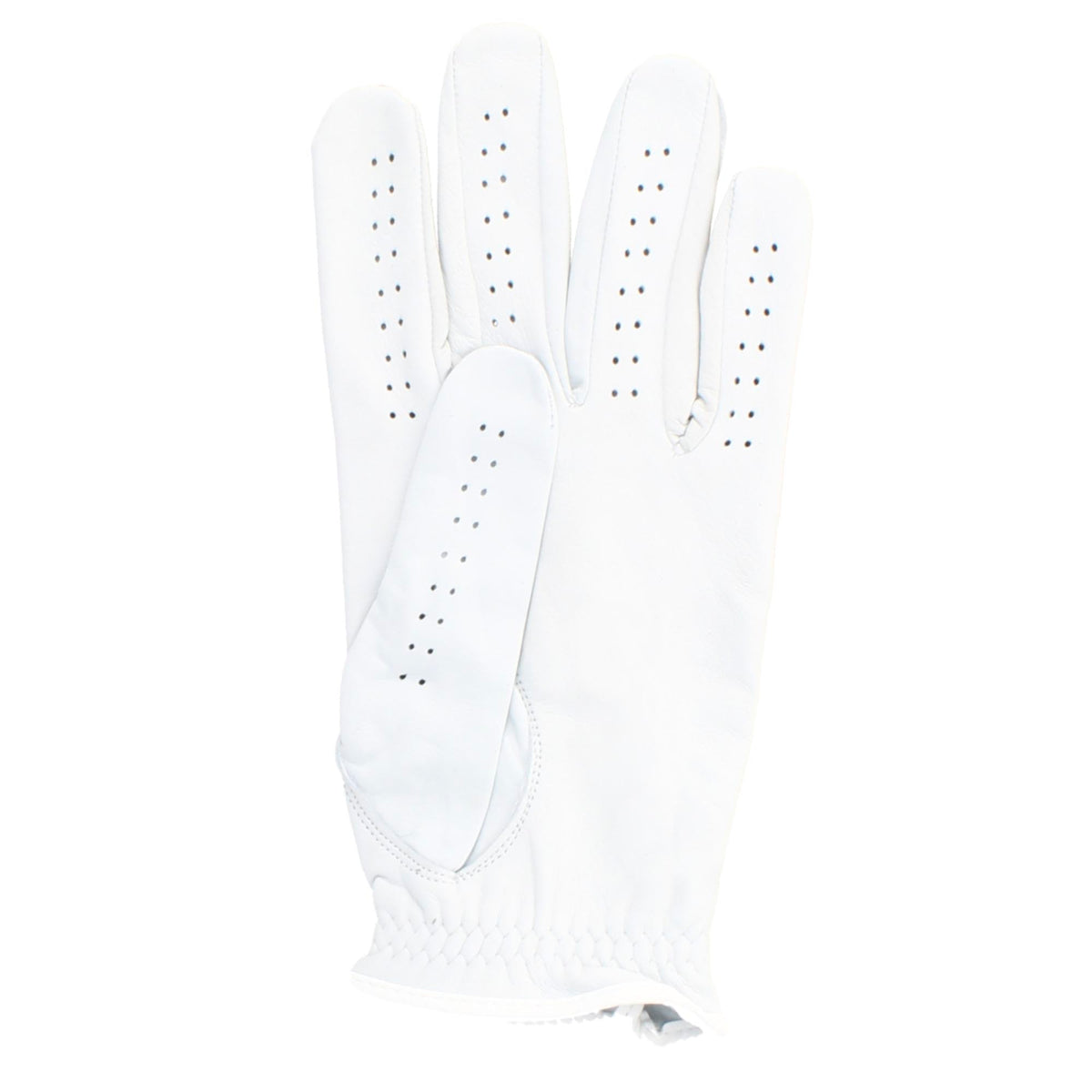 Guanti da golf in vera pelle colore bianco - LeonardoShoes