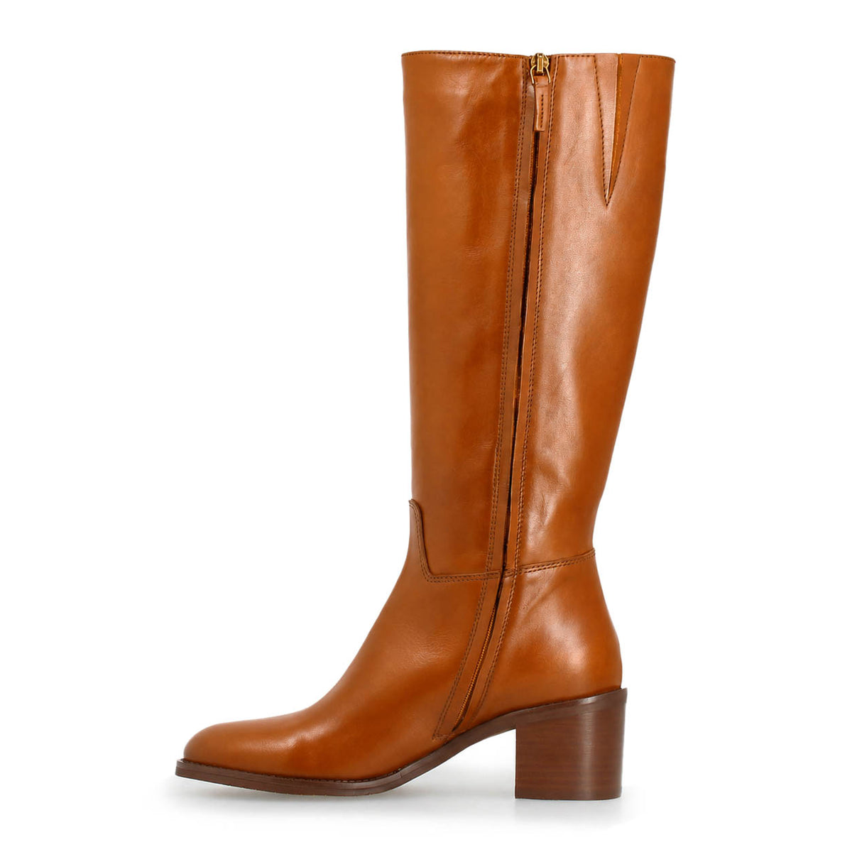 Messala - Stivale da donna in pelle marrone