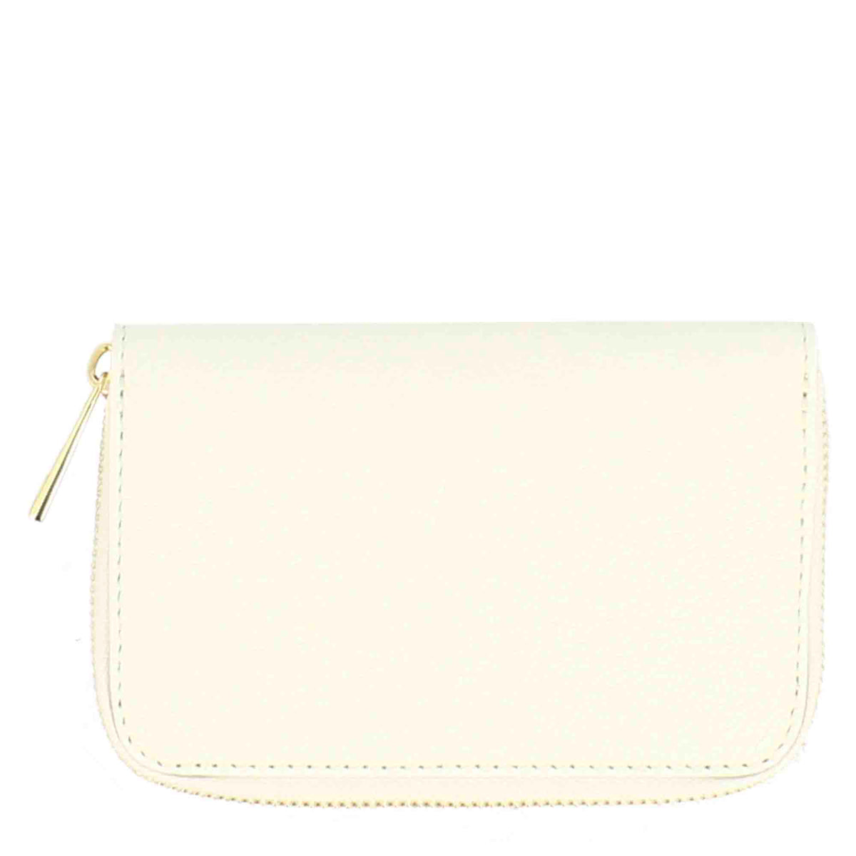 Portafoglio medio da donna in pelle con cerniera - LeonardoShoes