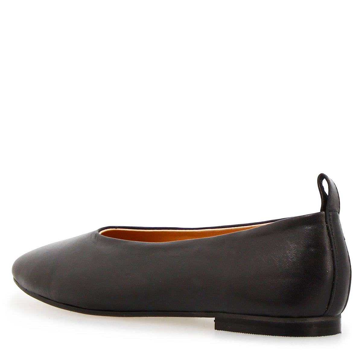 Ballerina Venere da donna in pelle nera - LeonardoShoes