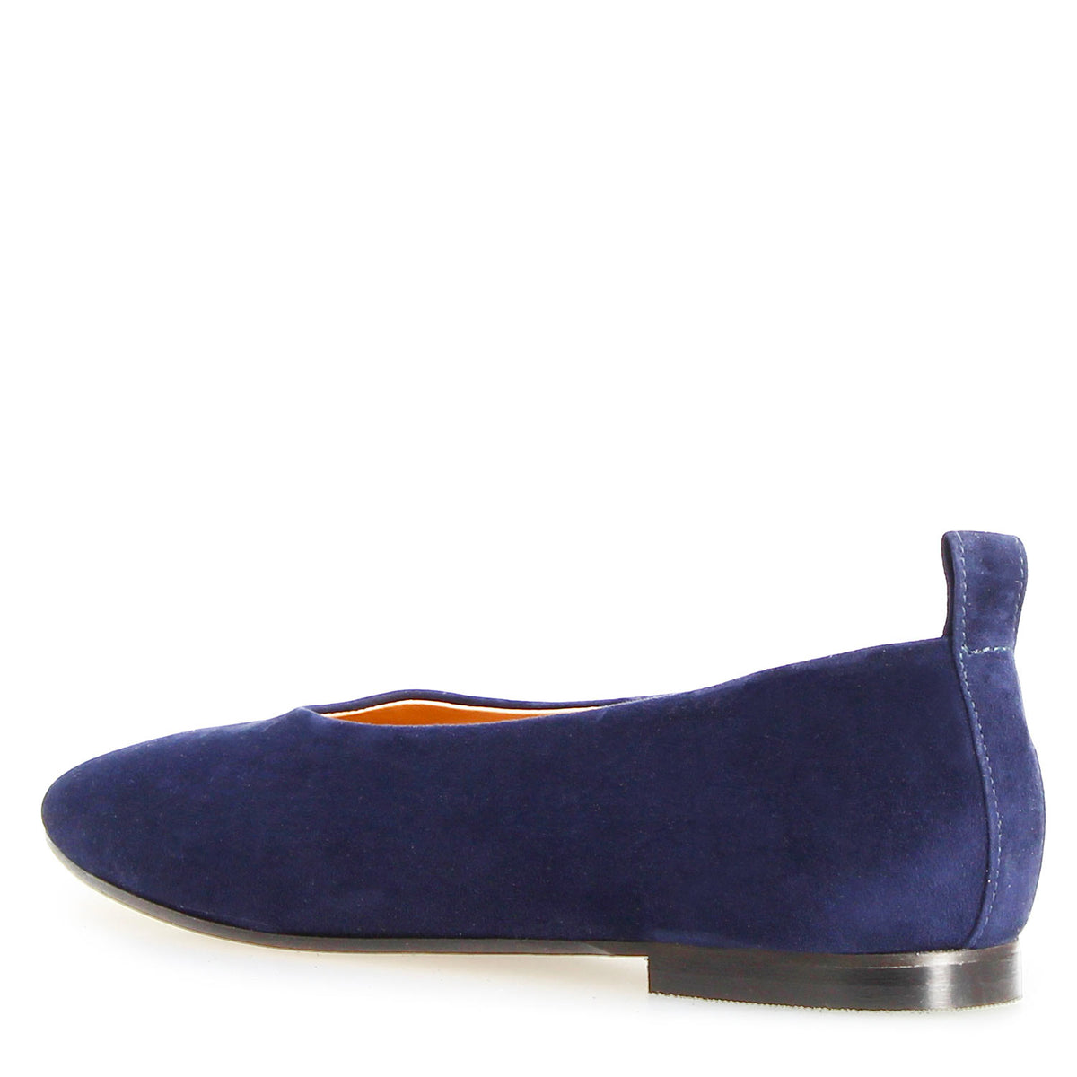 Ballerine da donna Venere in camoscio blu - LeonardoShoes