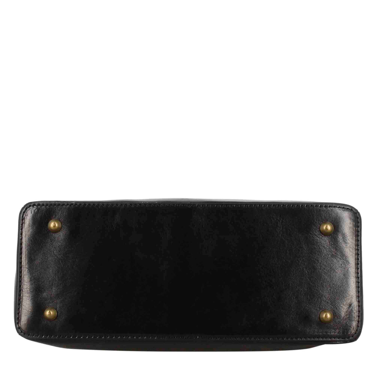 Borsa a mano Tulia bauletto da donna in pelle colore nero - LeonardoShoes