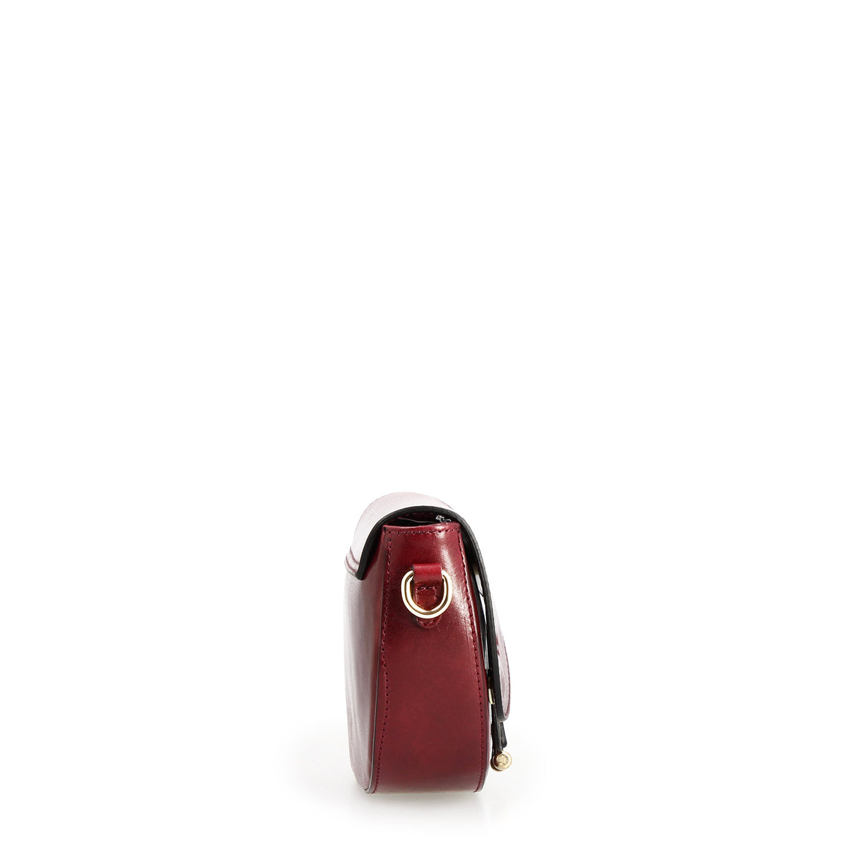 Borsa a tracolla Lena da donna in pelle bordeaux - LeonardoShoes