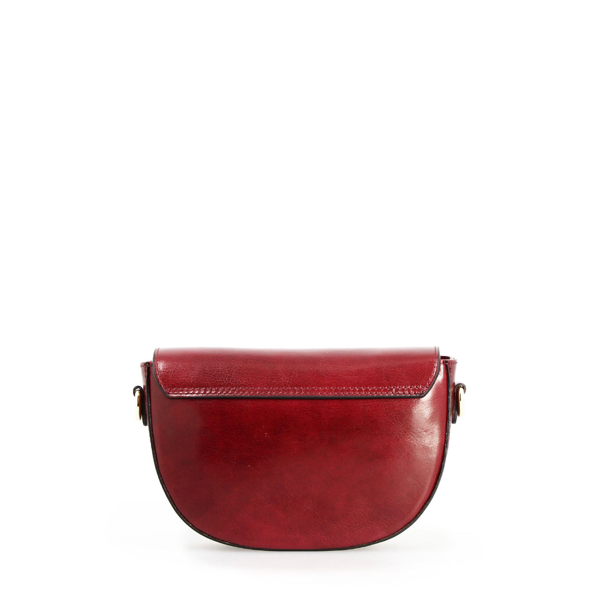 Borsa a tracolla Lena da donna in pelle bordeaux - LeonardoShoes