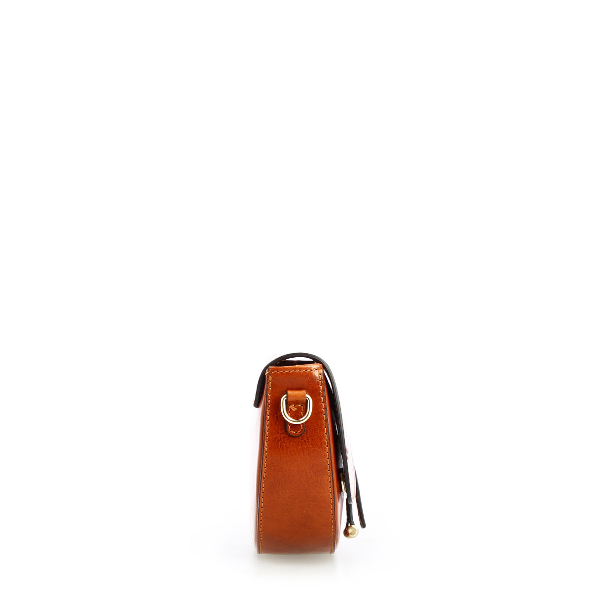 Borsa a tracolla Lena artigianale da donna in pelle marrone - LeonardoShoes