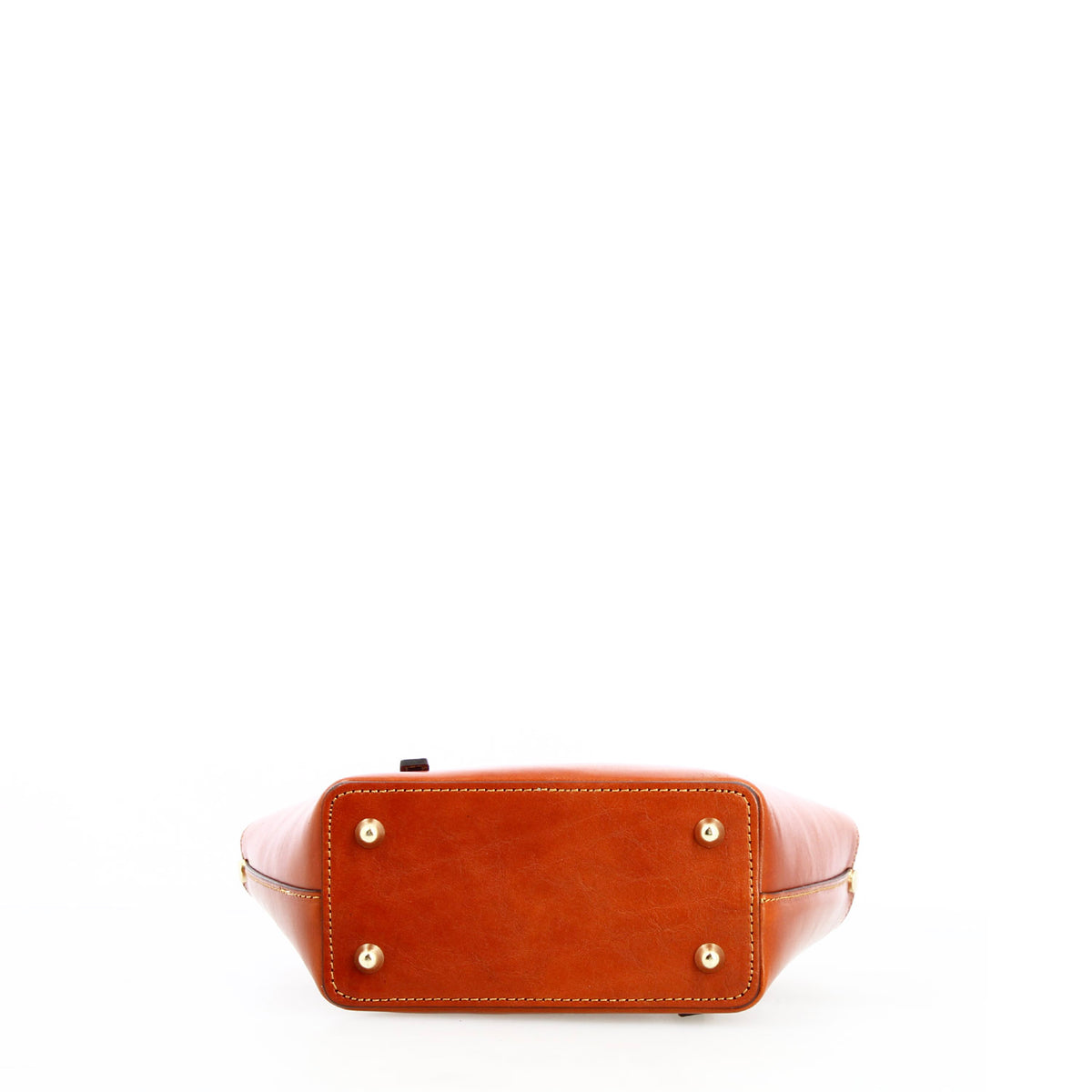 Borsa a mano Lisa da donna in pelle arancione - LeonardoShoes