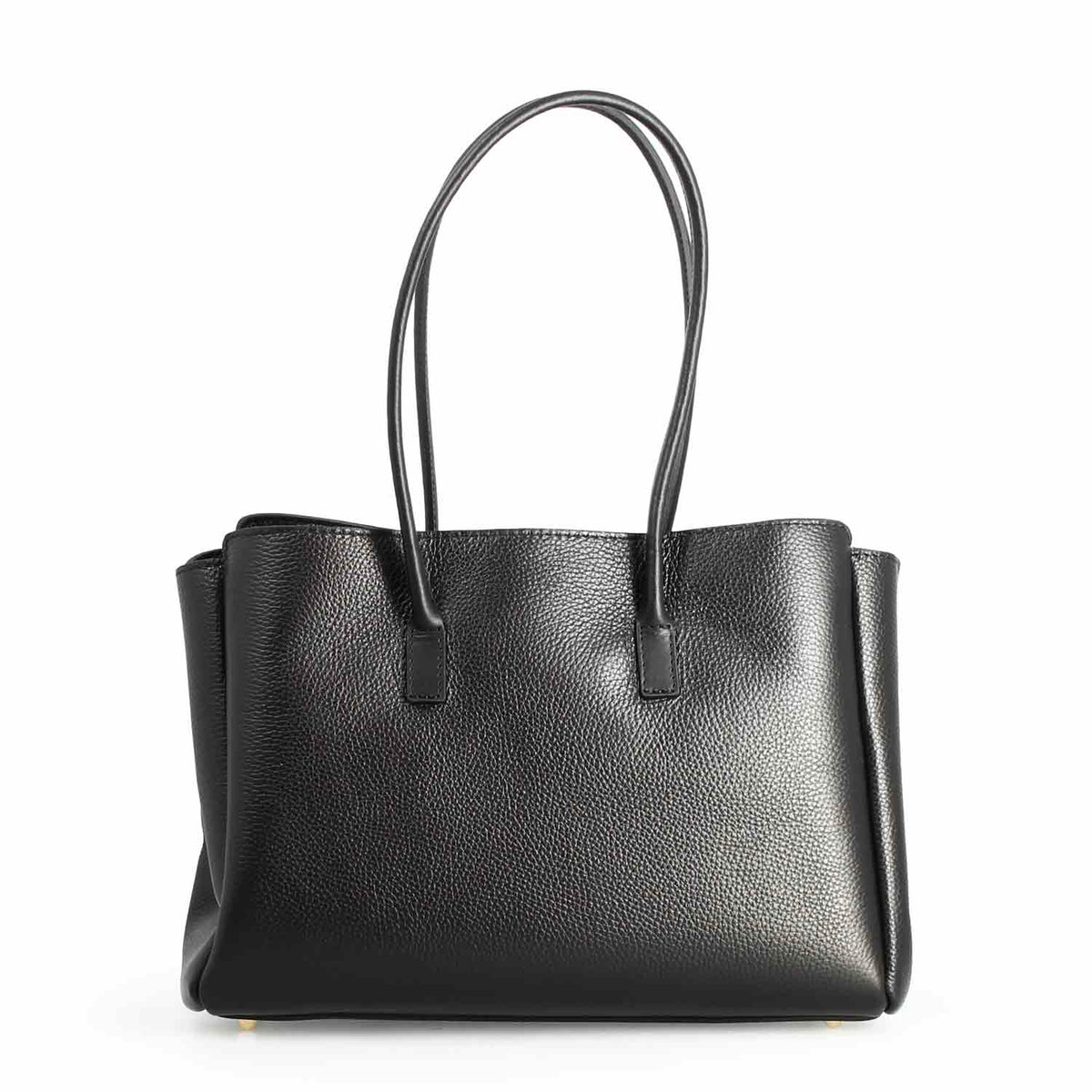 Borsa a spalle da donna in pelle nera Giulia - LeonardoShoes