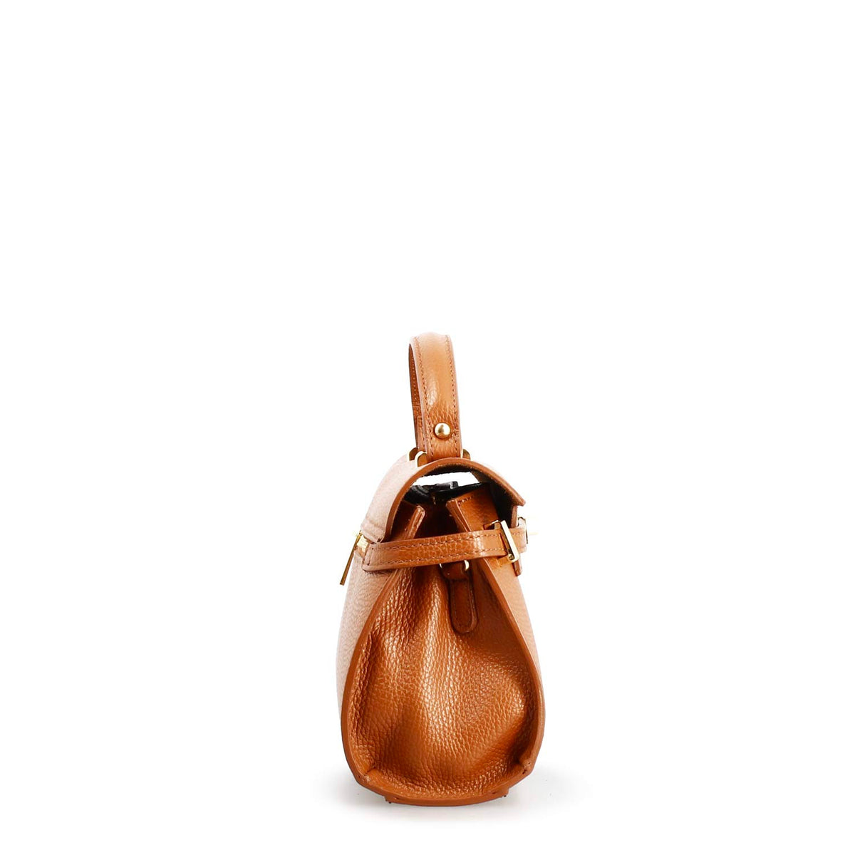 Borsa a mano Emily da donna in pelle marrone