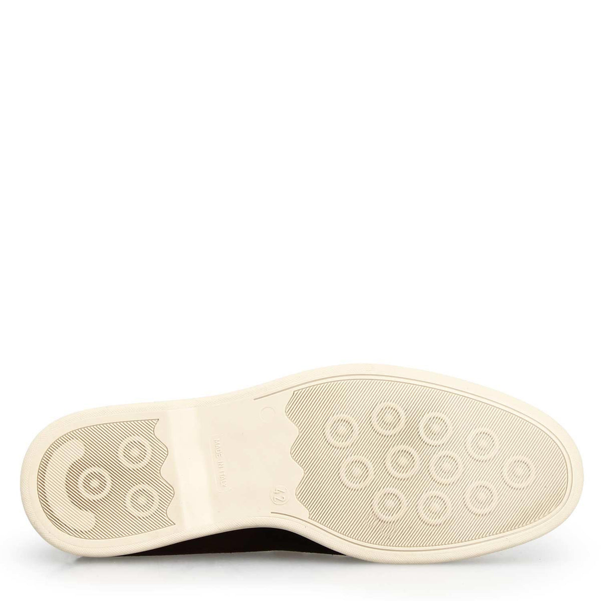 Mocassino Elite da uomo in pelle scamosciata nera - LeonardoShoes