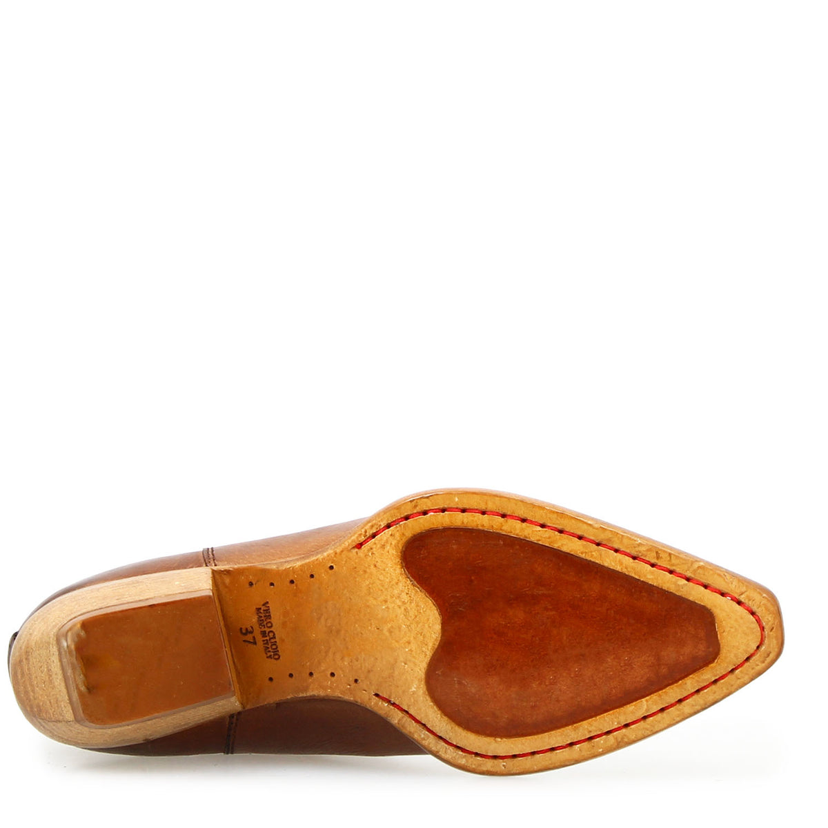 Velvet - Stivaletto texano donna in pelle marrone - LeonardoShoes