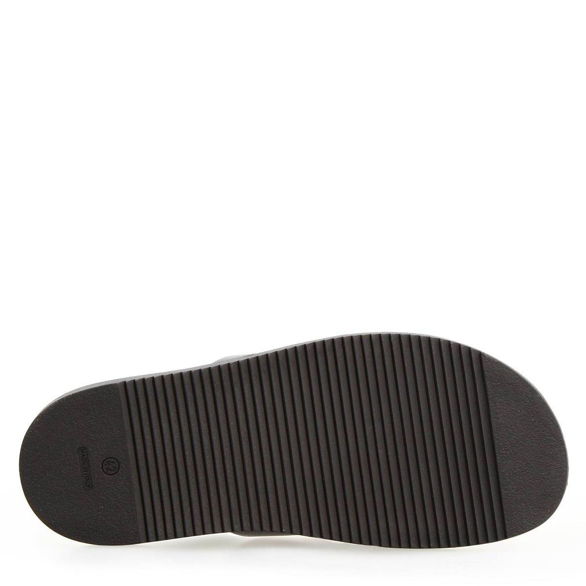Sandali uomo a H in pelle stampata colore marrone fatti a mano - LeonardoShoes