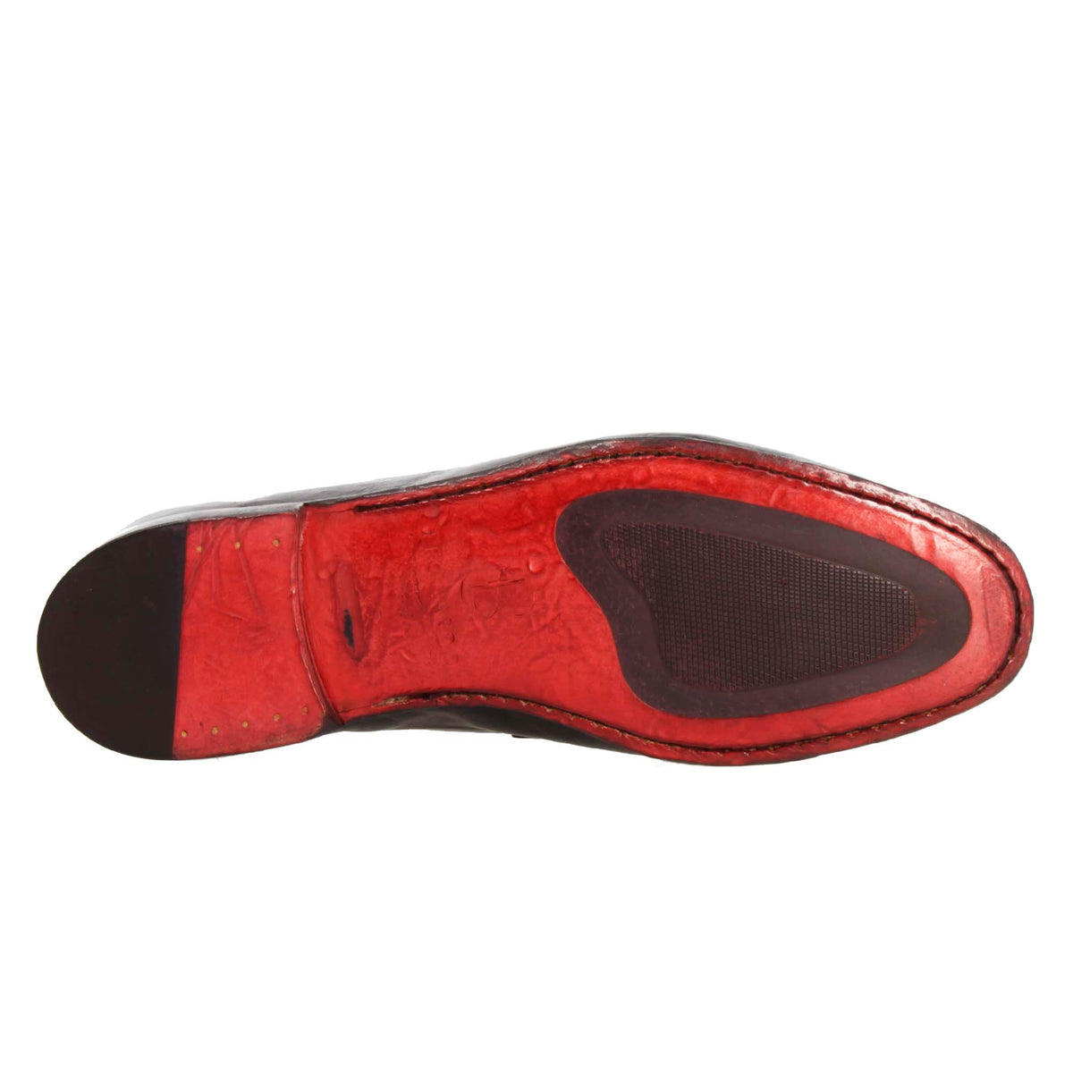 Mocassino artigianale da uomo in pelle pregiata nera - LeonardoShoes