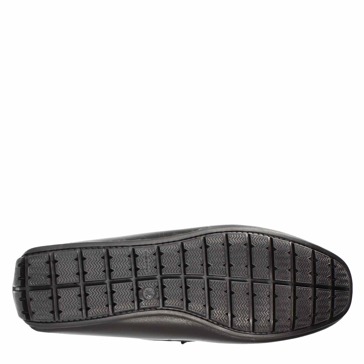 Mocassino Ulisse da uomo in pelle nera - LeonardoShoes