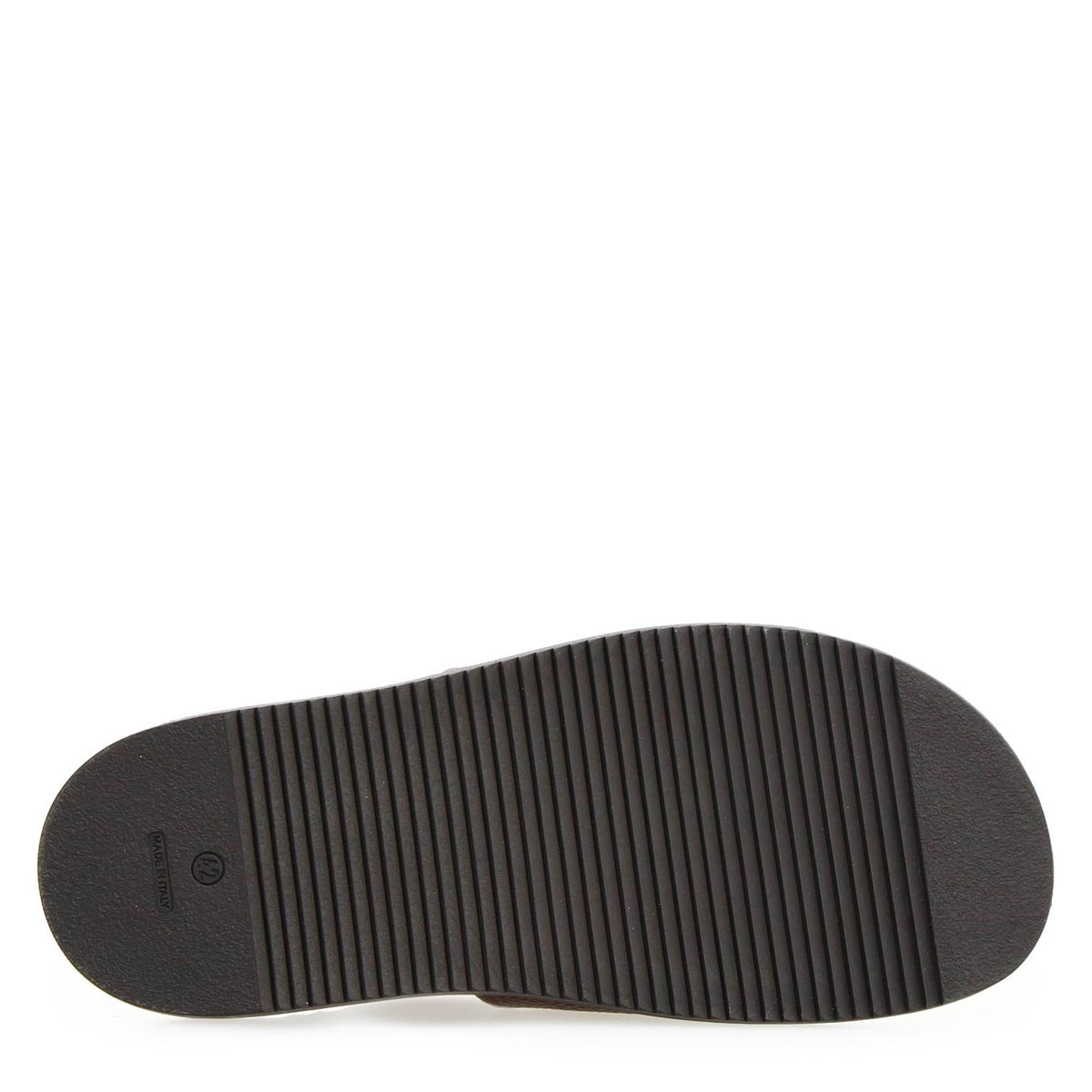 Sandali uomo Romolo in pelle marrone scuro - LeonardoShoes