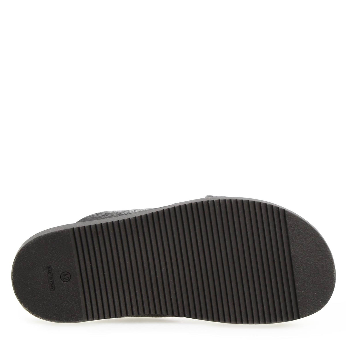 Sandali da uomo Orfeo in pelle nera - LeonardoShoes