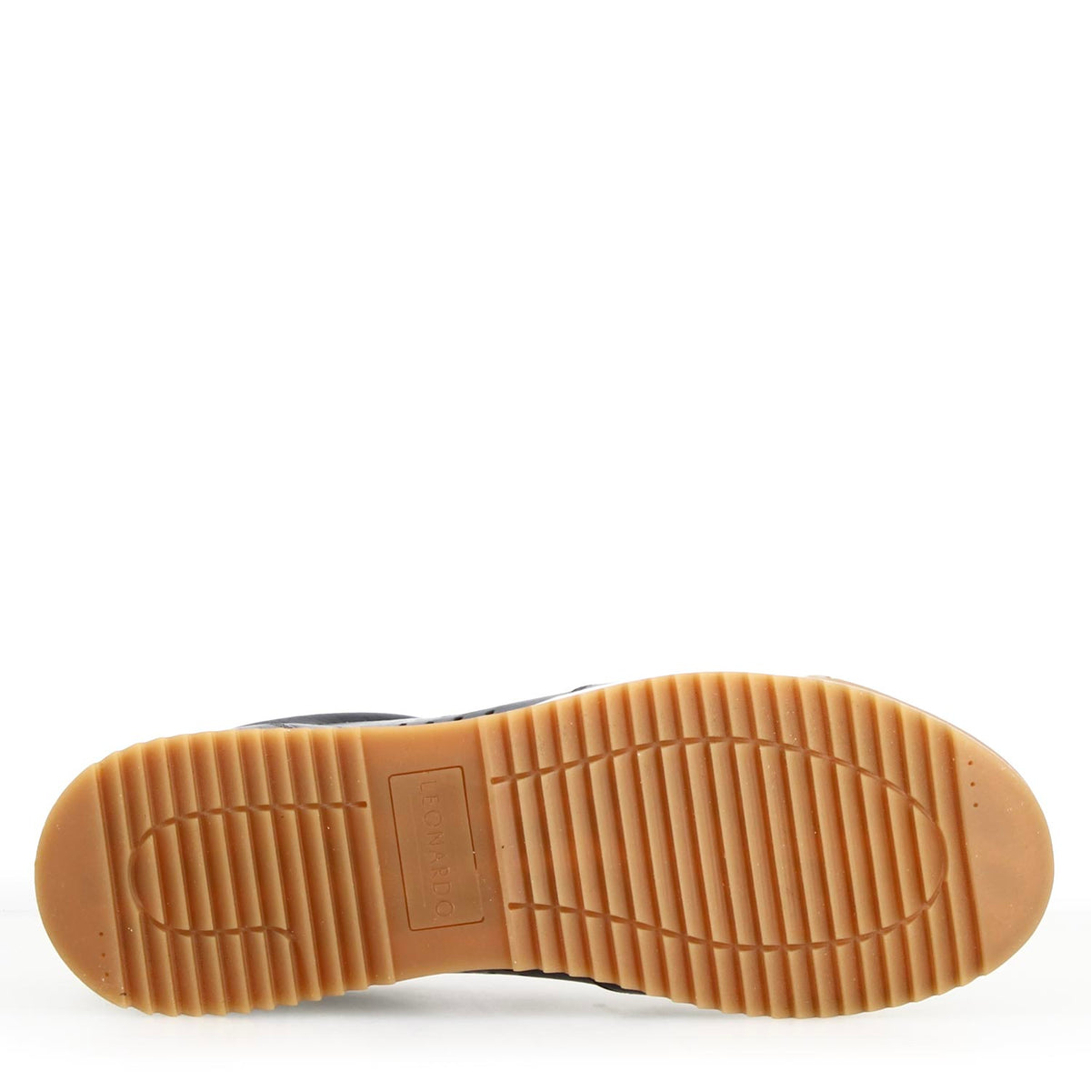 Sneaker Barberino blu da uomo in pelle - LeonardoShoes