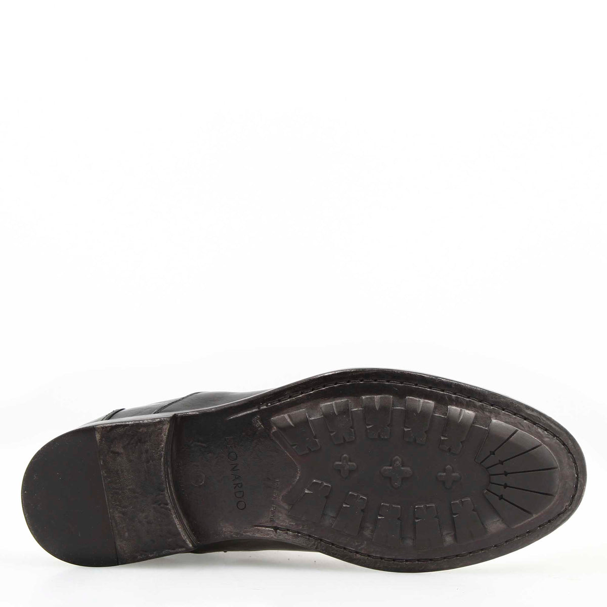 Stivaletto Chelsea moderno colore nero da uomo - LeonardoShoes