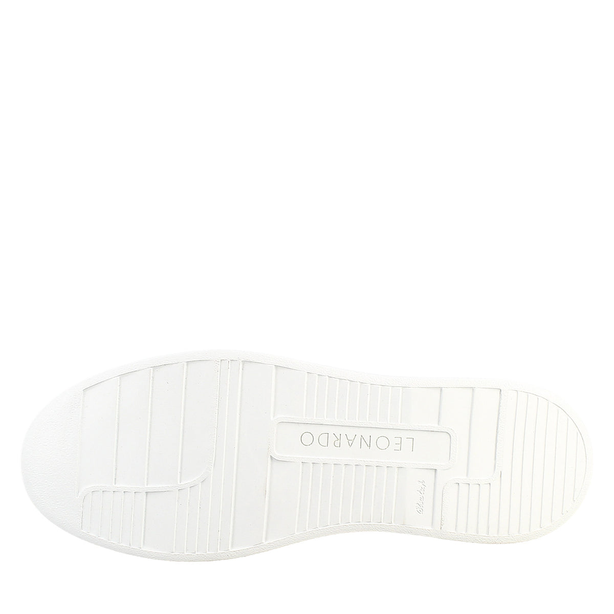 Sneaker blu elegante da uomo in pelle liscia - LeonardoShoes