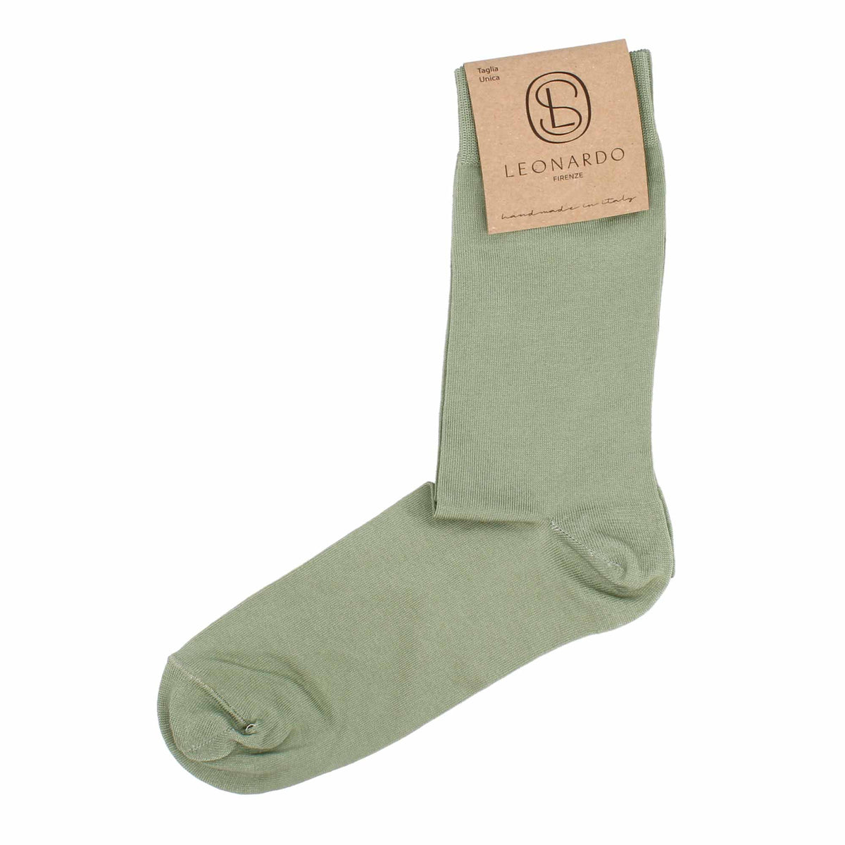 Calzini da uomo in Filo di Scozia colore verde - LeonardoShoes
