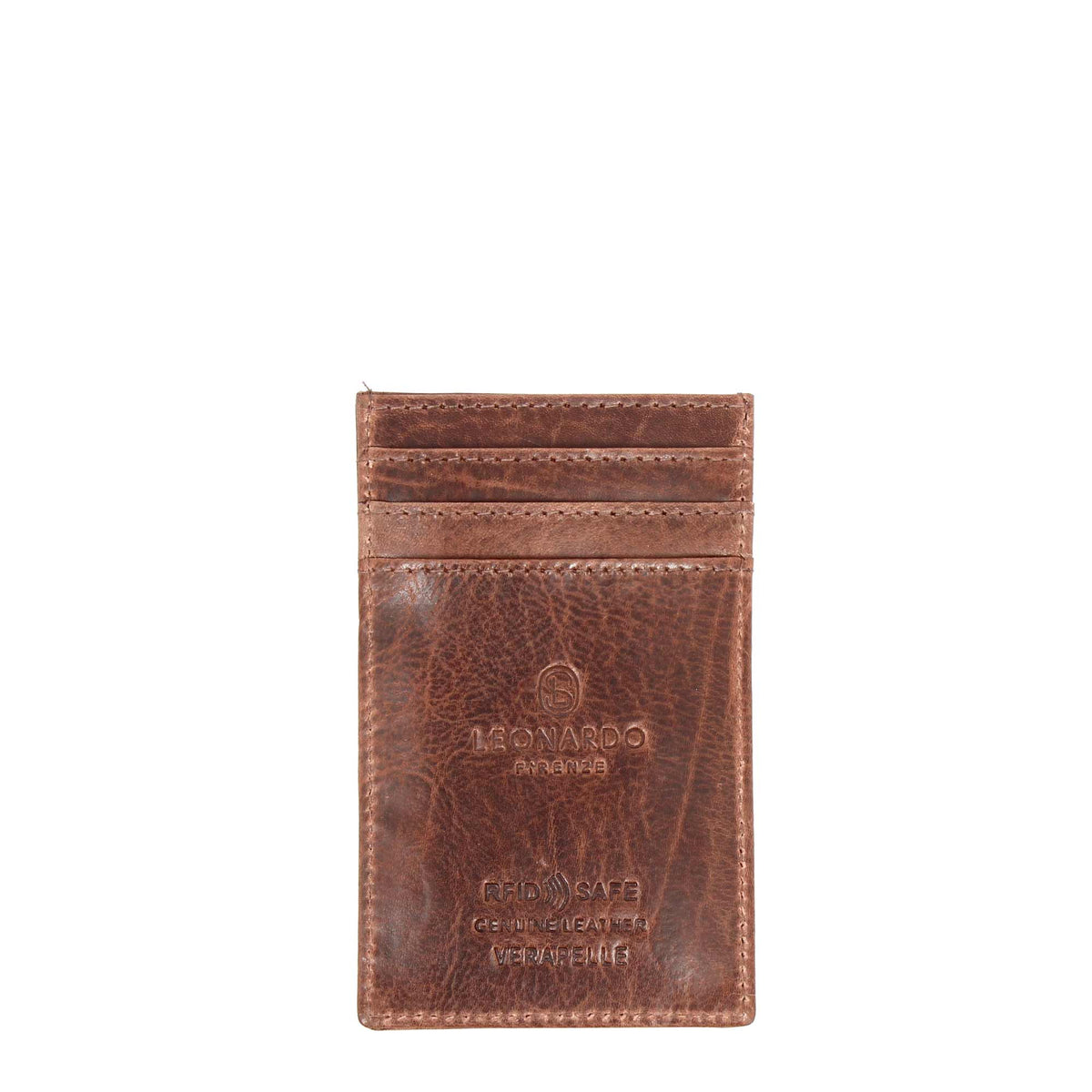 Porta carte in pelle - LeonardoShoes