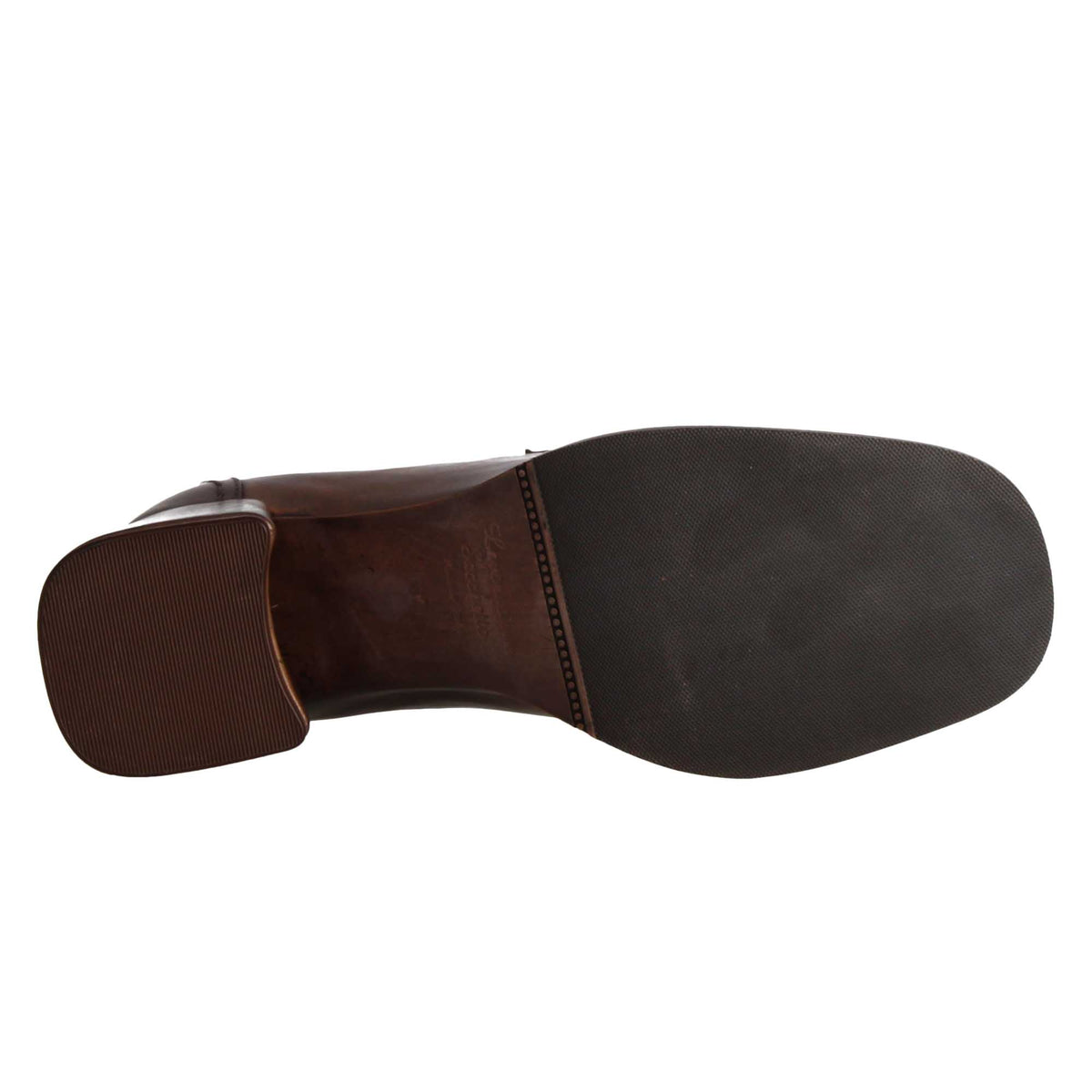 Mocassino elegante da donna in pelle marrone scuro - LeonardoShoes