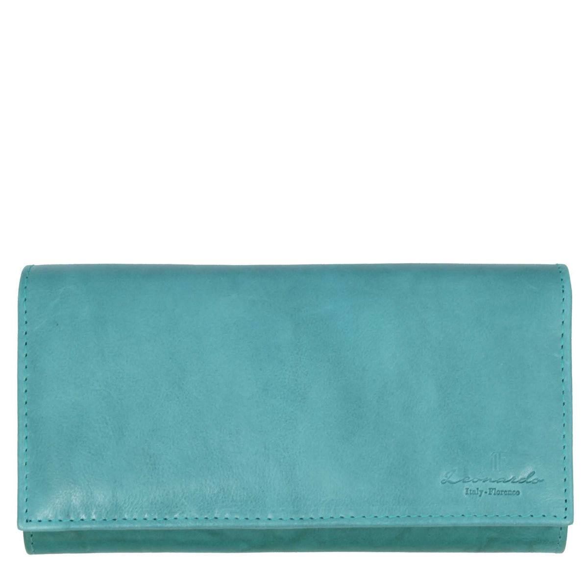 Portafogli con scomparto per carte di credito banconote e monete in pelle vari colori - LeonardoShoes