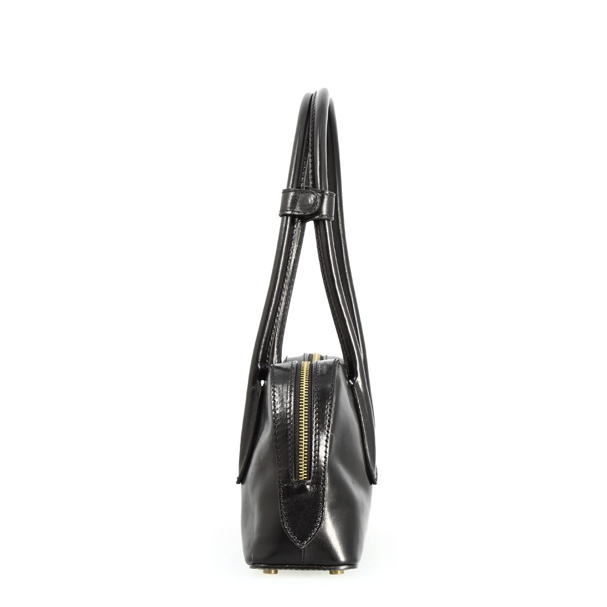 Borsa a spalla Diana da donna in pelle nera