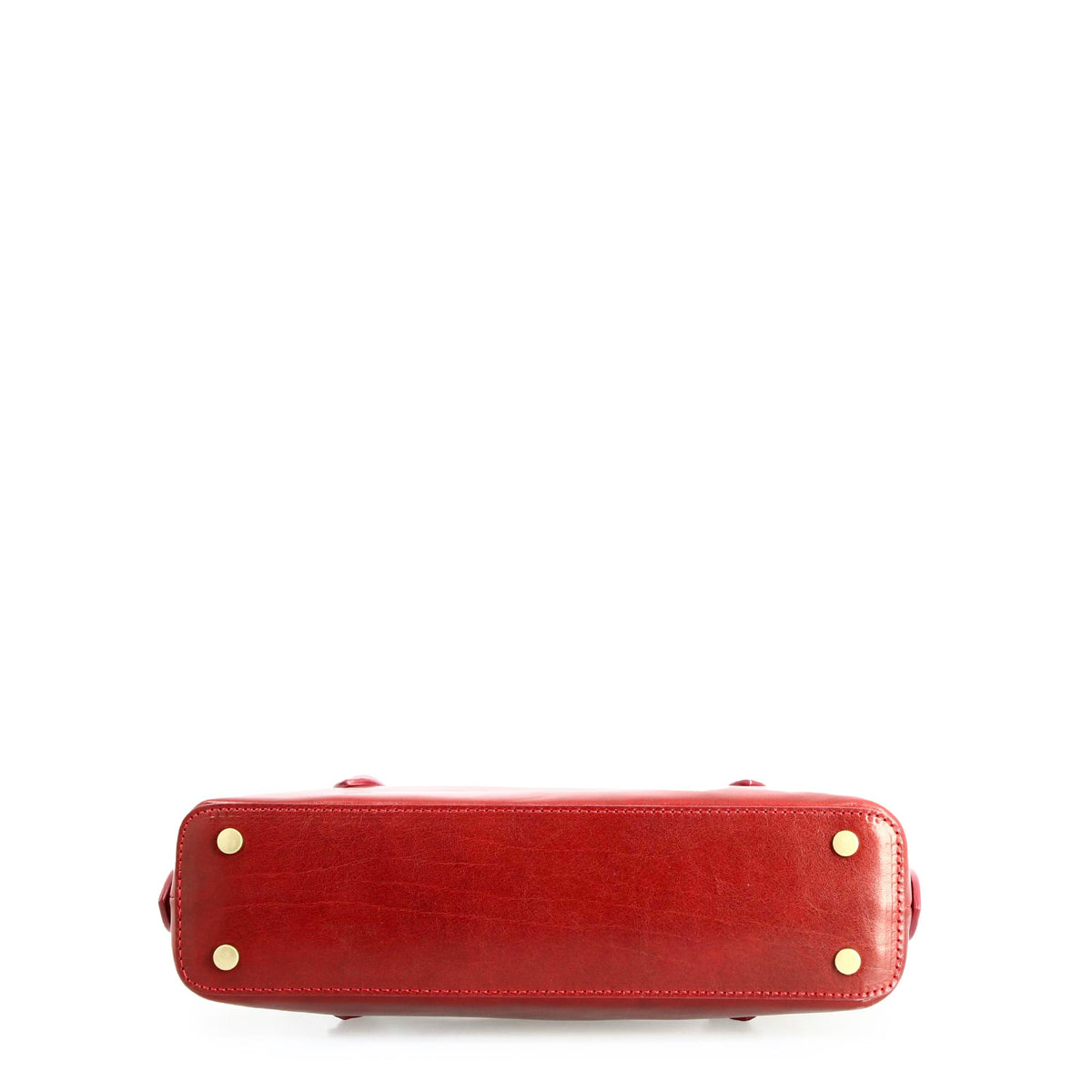Borsa a spalla Diana da donna in pelle rossa