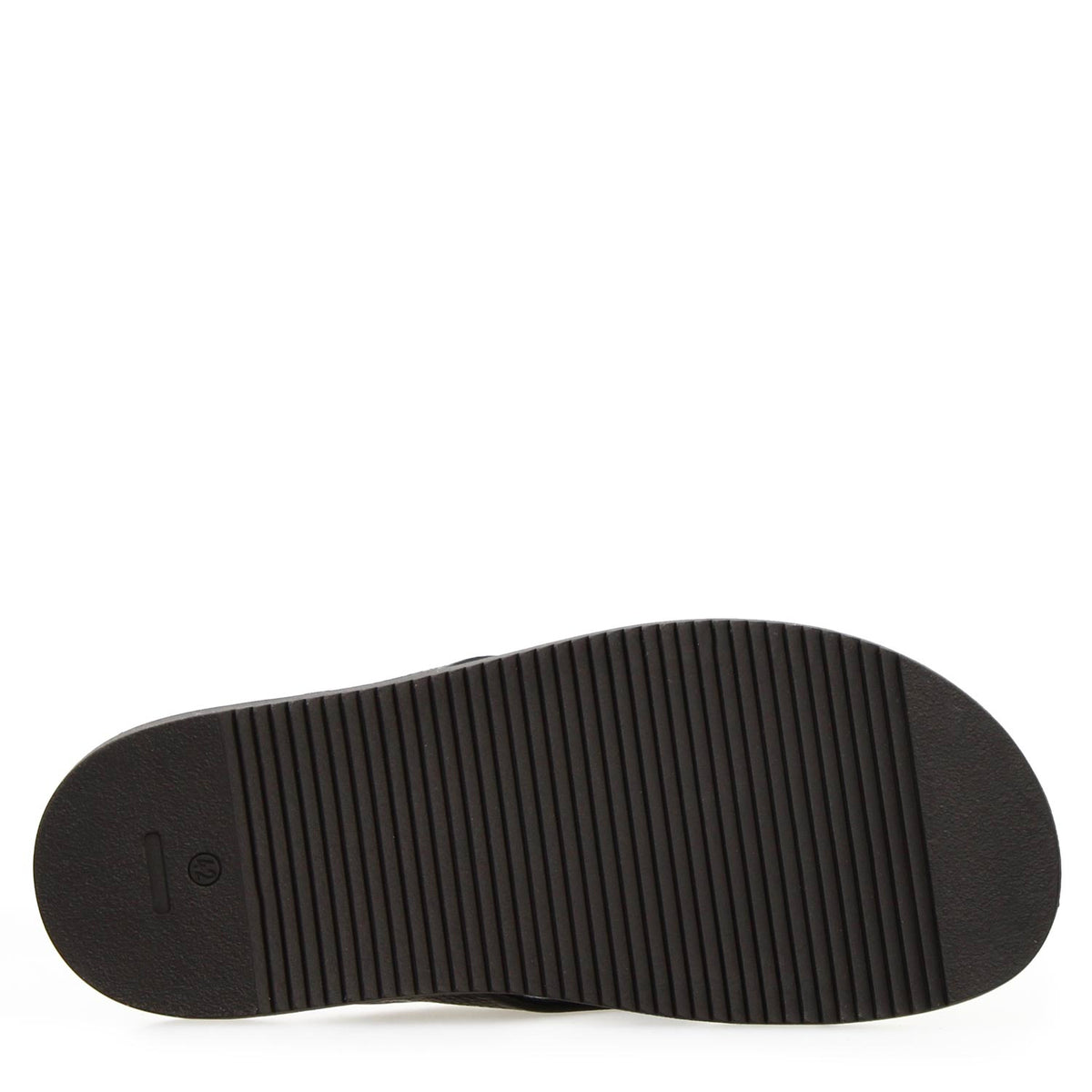 Sandali artigianali da uomo Nerone in pelle nero - LeonardoShoes