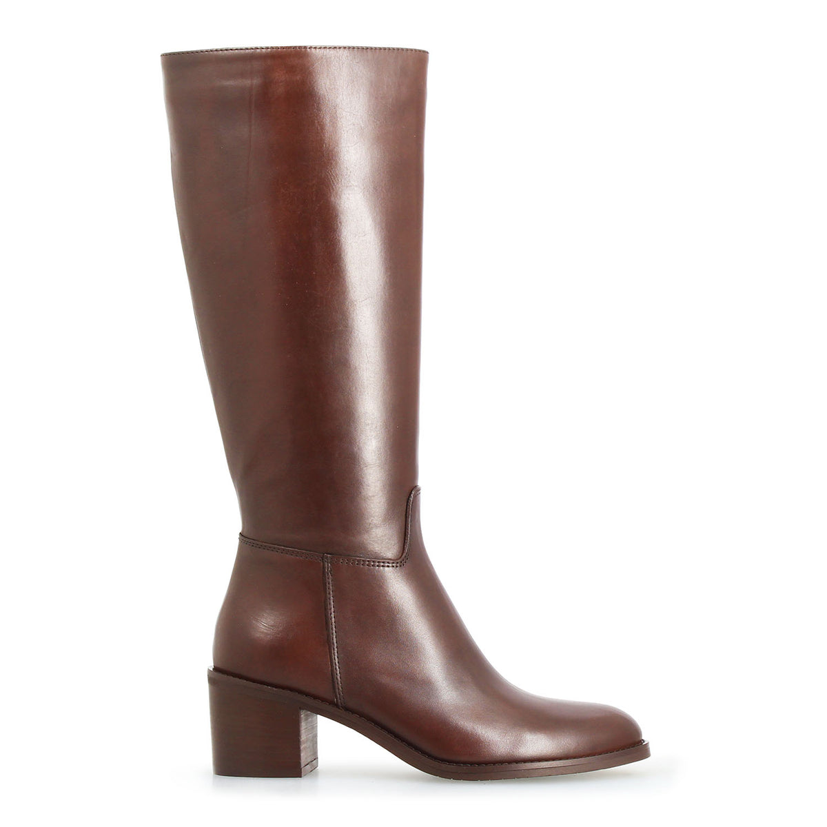 Messala - Stivale da donna in pelle marrone scuro