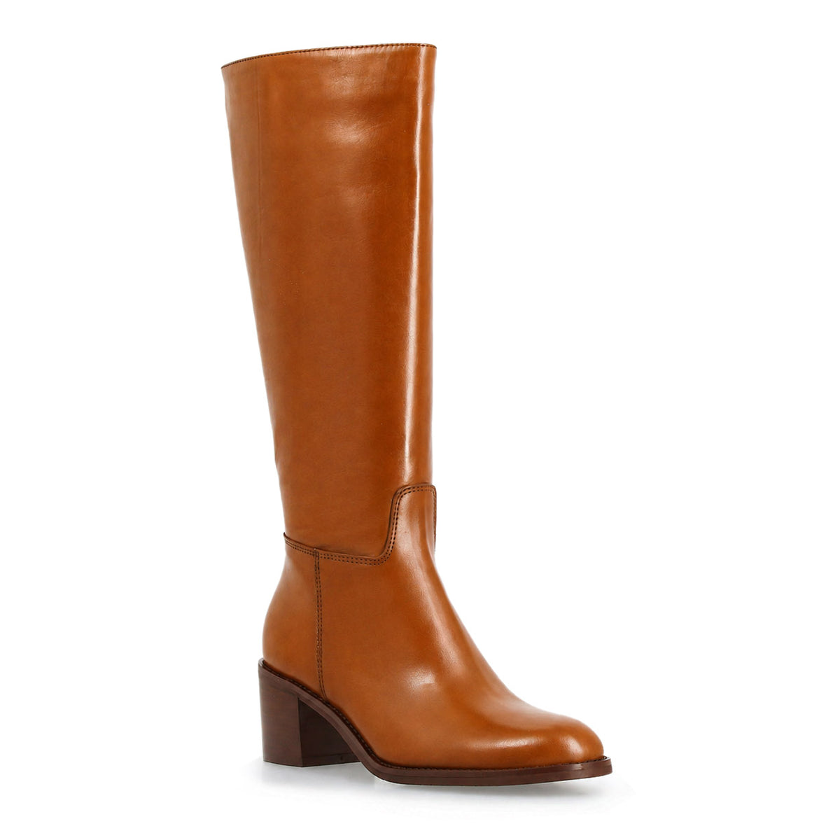 Messala - Stivale da donna in pelle marrone