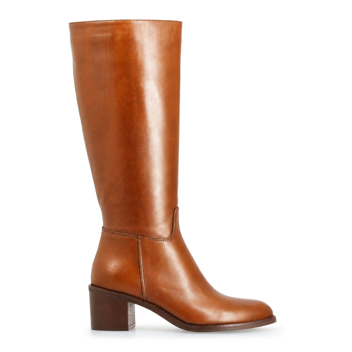 Messala - Stivale da donna in pelle marrone