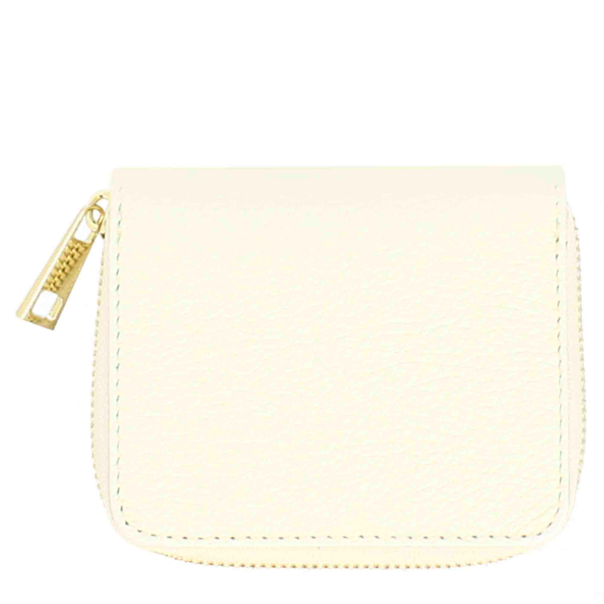 Portafoglio piccolo da donna in pelle con cerniera - LeonardoShoes
