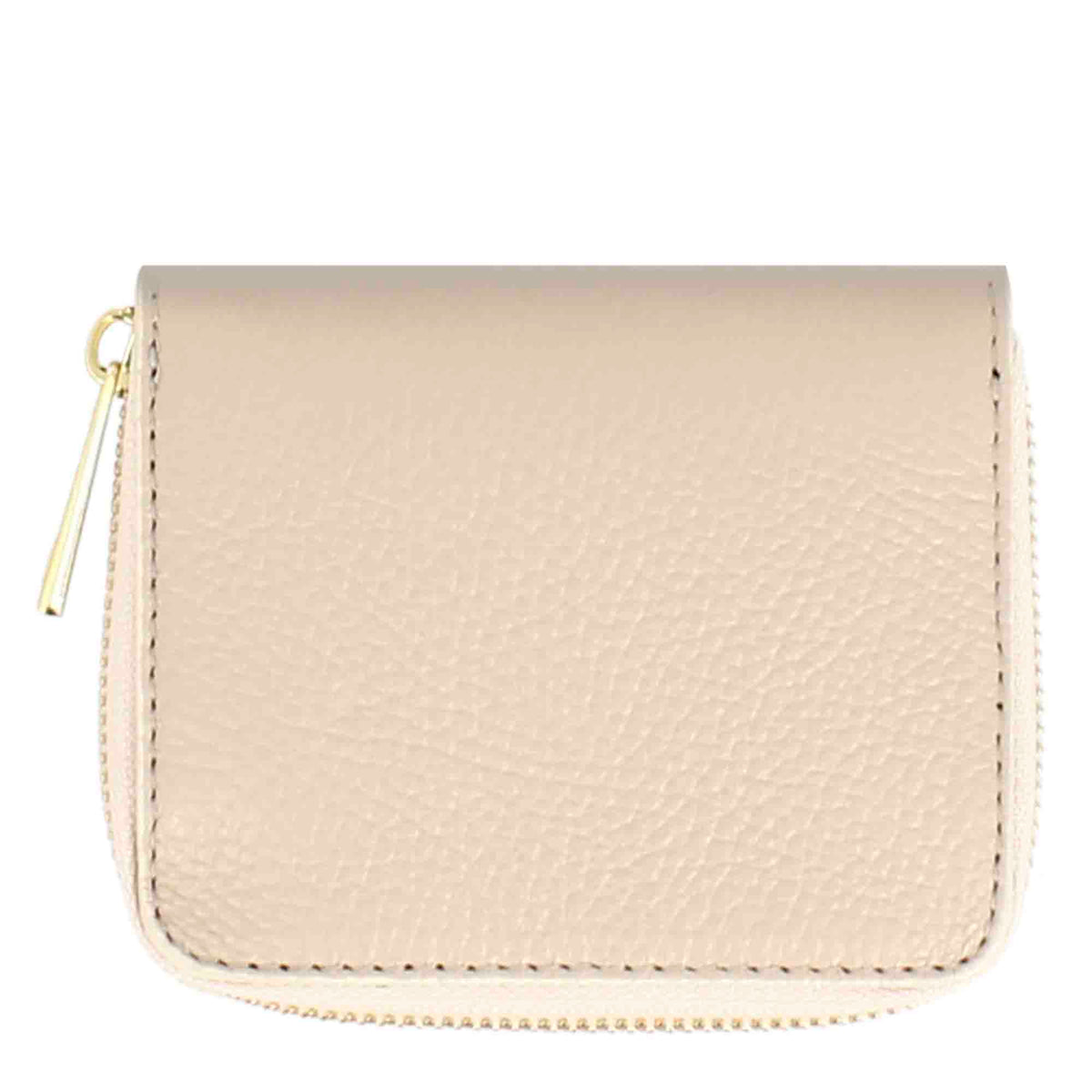 Portafoglio piccolo da donna in pelle con cerniera - LeonardoShoes