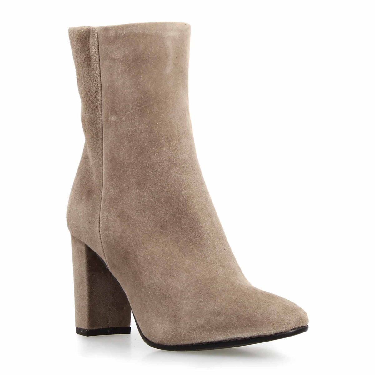 Vesper C - Stivaletto tacco alto donna in camoscio grigio