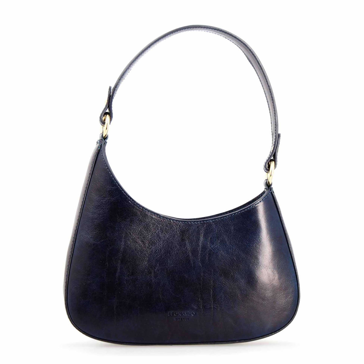 Isotta M - Borsa a mano da donna in pelle blu