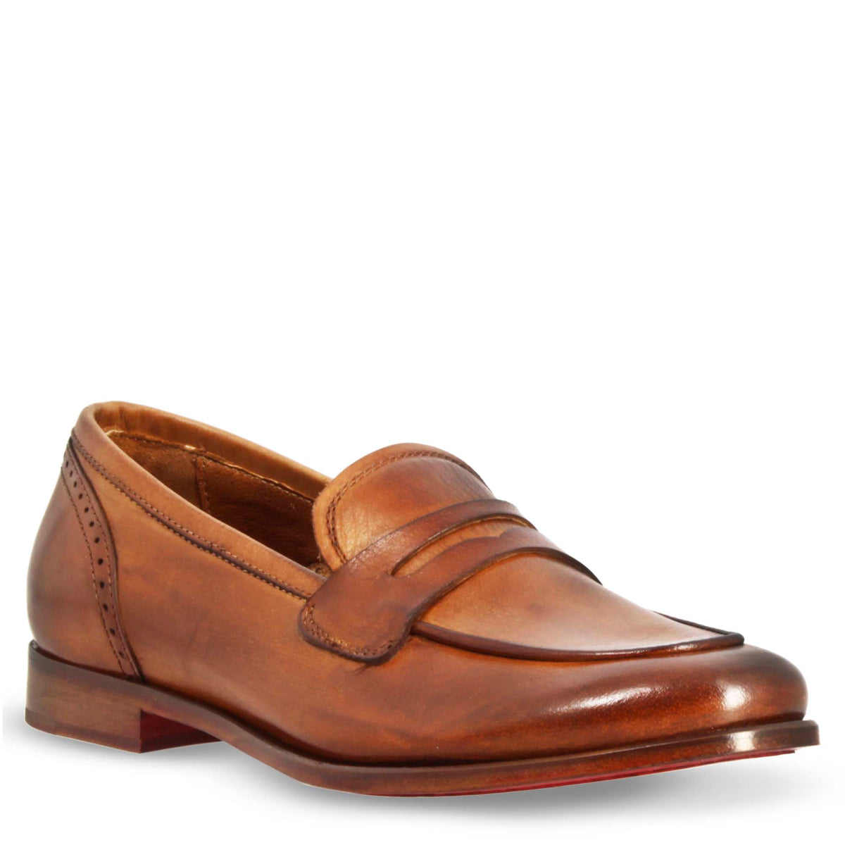 Mocassini da donna artigianali in pelle marrone - LeonardoShoes