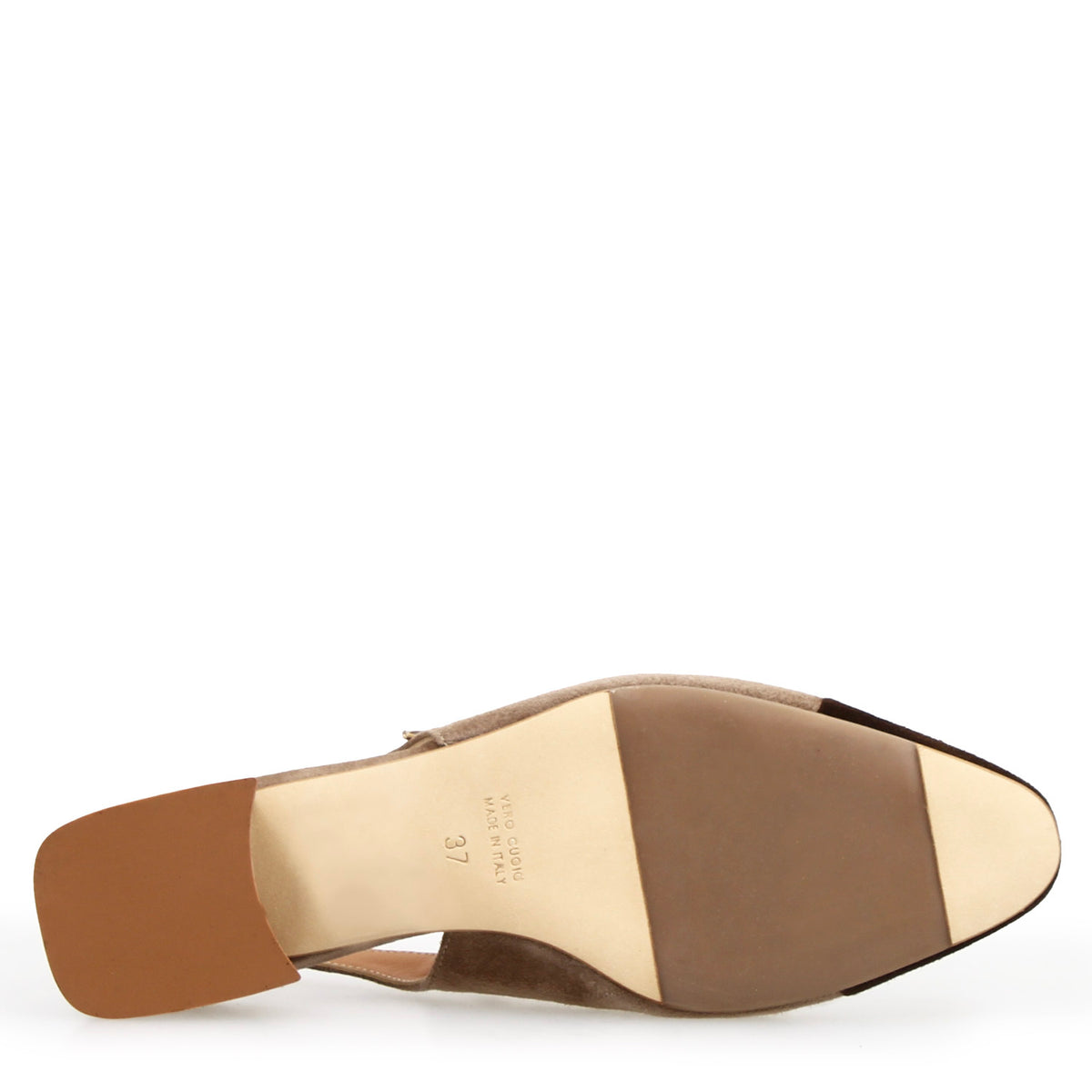 Sandalo da donna Cornelia in camoscio marrone - LeonardoShoes