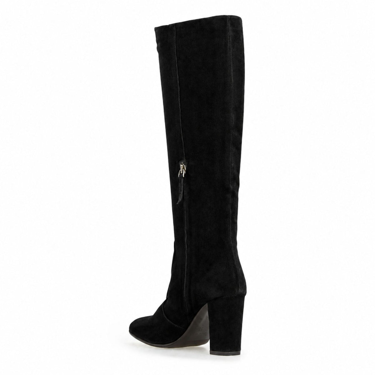Signoria - Stivale tacco alto da donna in camoscio nero